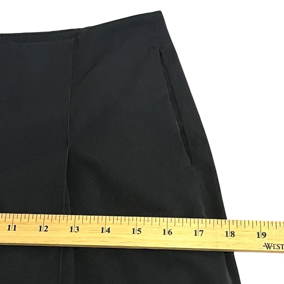 Lululemon Cotton-Blend Twill Trouser 7/8 Length Black 27 - Picture 15 of 15